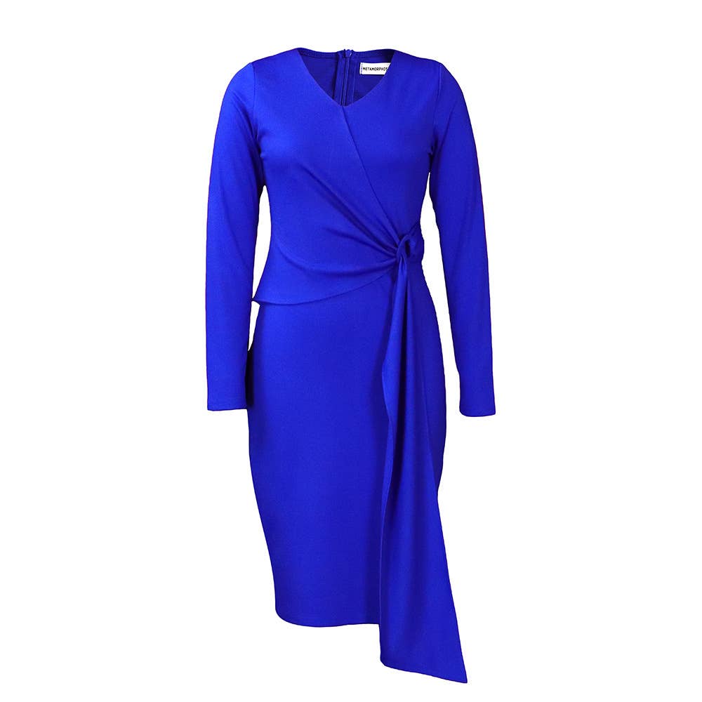 HIDDENBRAND - Wholesale Dress - Women's - long sleeve pencil dress formal dress3