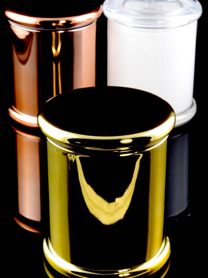 X-Large Colored Glass Jar - J0192 for wholesale by SPS Wholesale Inc