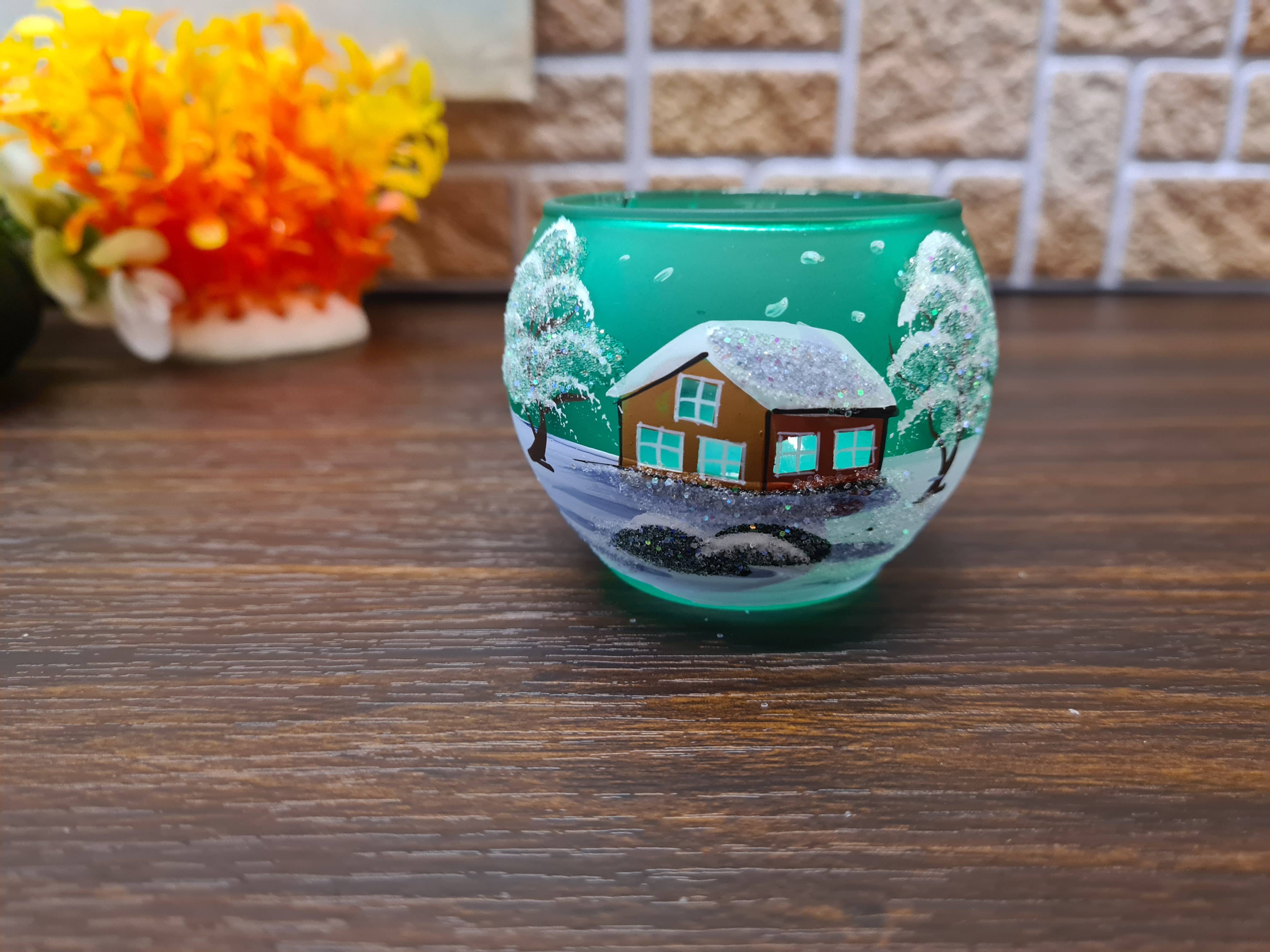 Glass by Iness - Wholesale Candle Holder - Dual Candle Holder - Centerpiece Style8