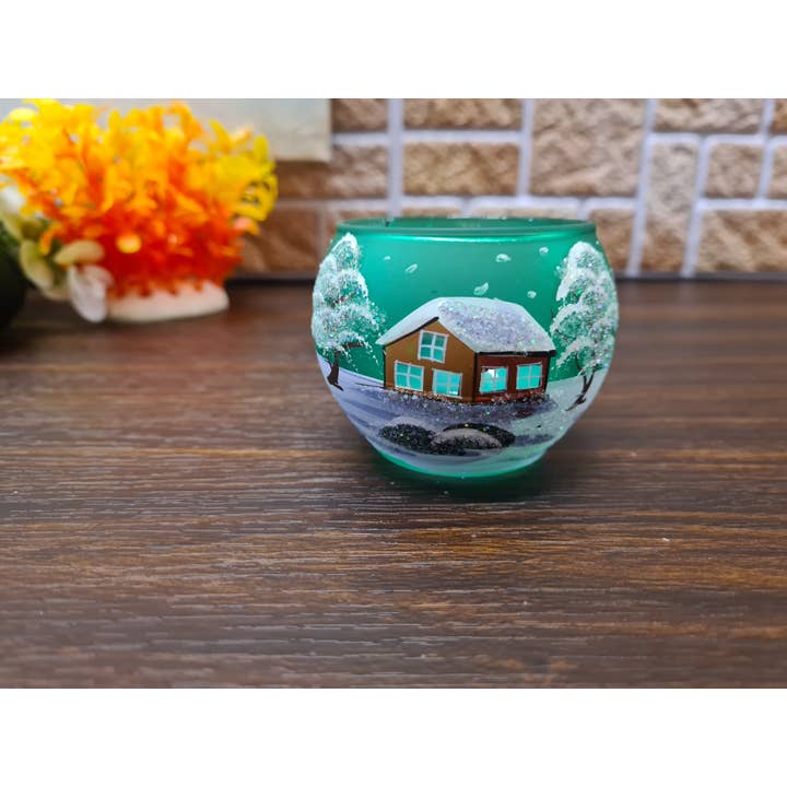 Glass by Iness - Wholesale Candle Holder - Dual Candle Holder - Centerpiece Style8