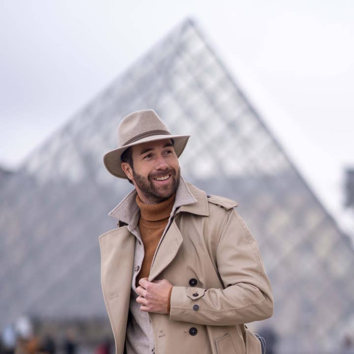 FLECHET - Wholesale Fedora - Unisex - WATERPROOF CRUSHABLE WOOL FELT HAT - FLHH75