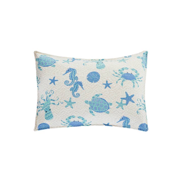 C&F Home - Wholesale Bedding Set - Outlook Beach Blue Coastal Quilt Set