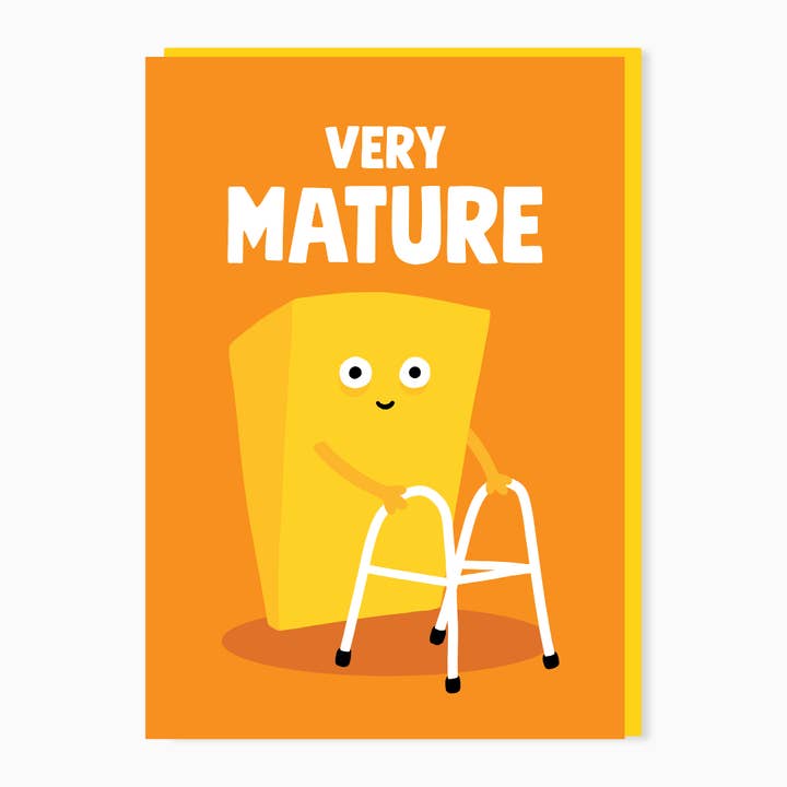 Stoats & Weasels – wholesale Födelsedagskort – Mycket mogen ost Roliga födelsedagskort | Roliga kort