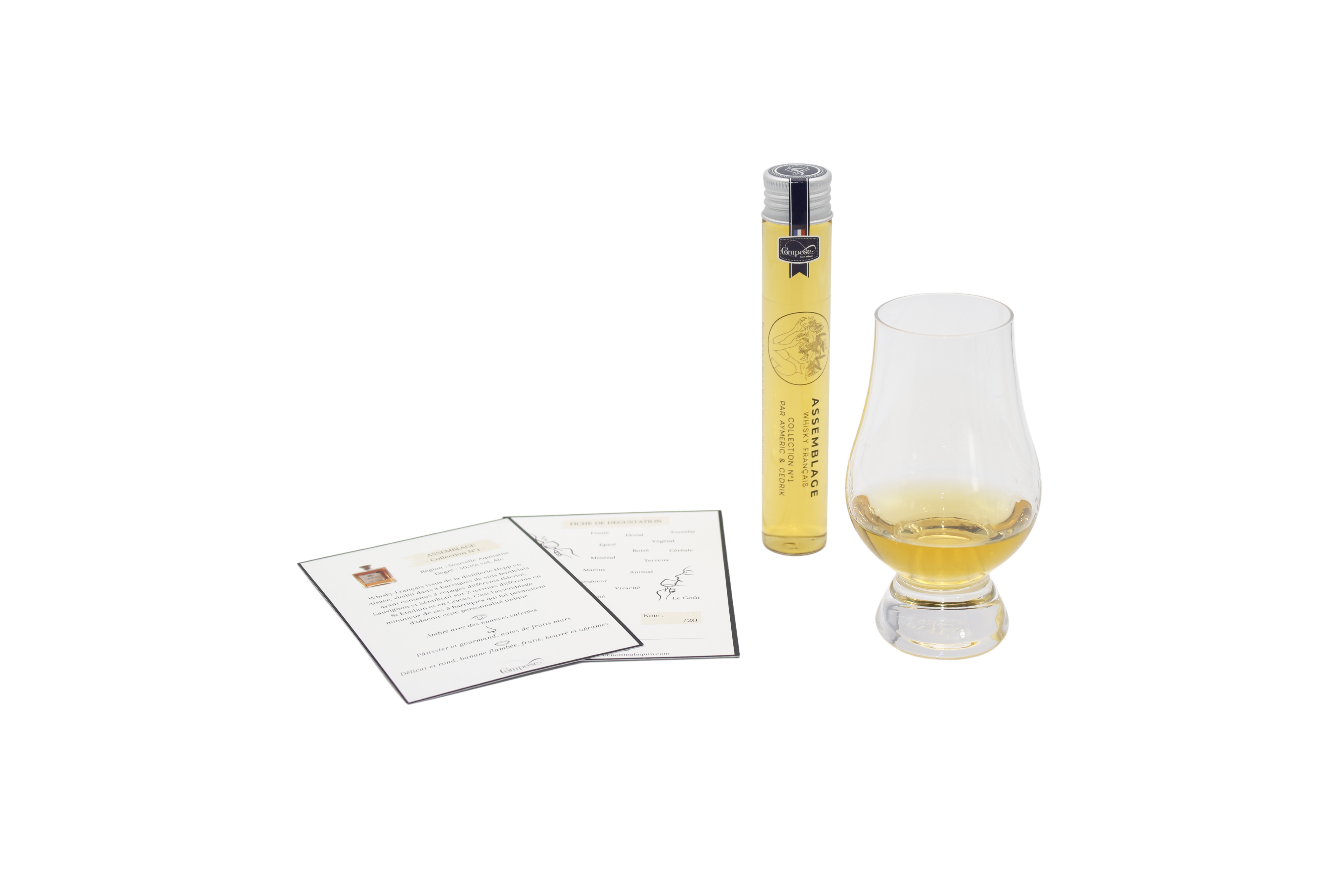 Compose - Wholesale Whiskey - 3 French Whiskeys Spirits Gift Set2