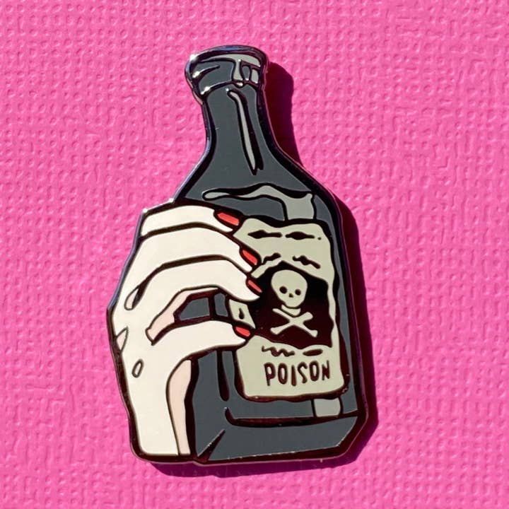 Badmouthed Bruja - Wholesale Lapel Pin/Button - Wednesday3