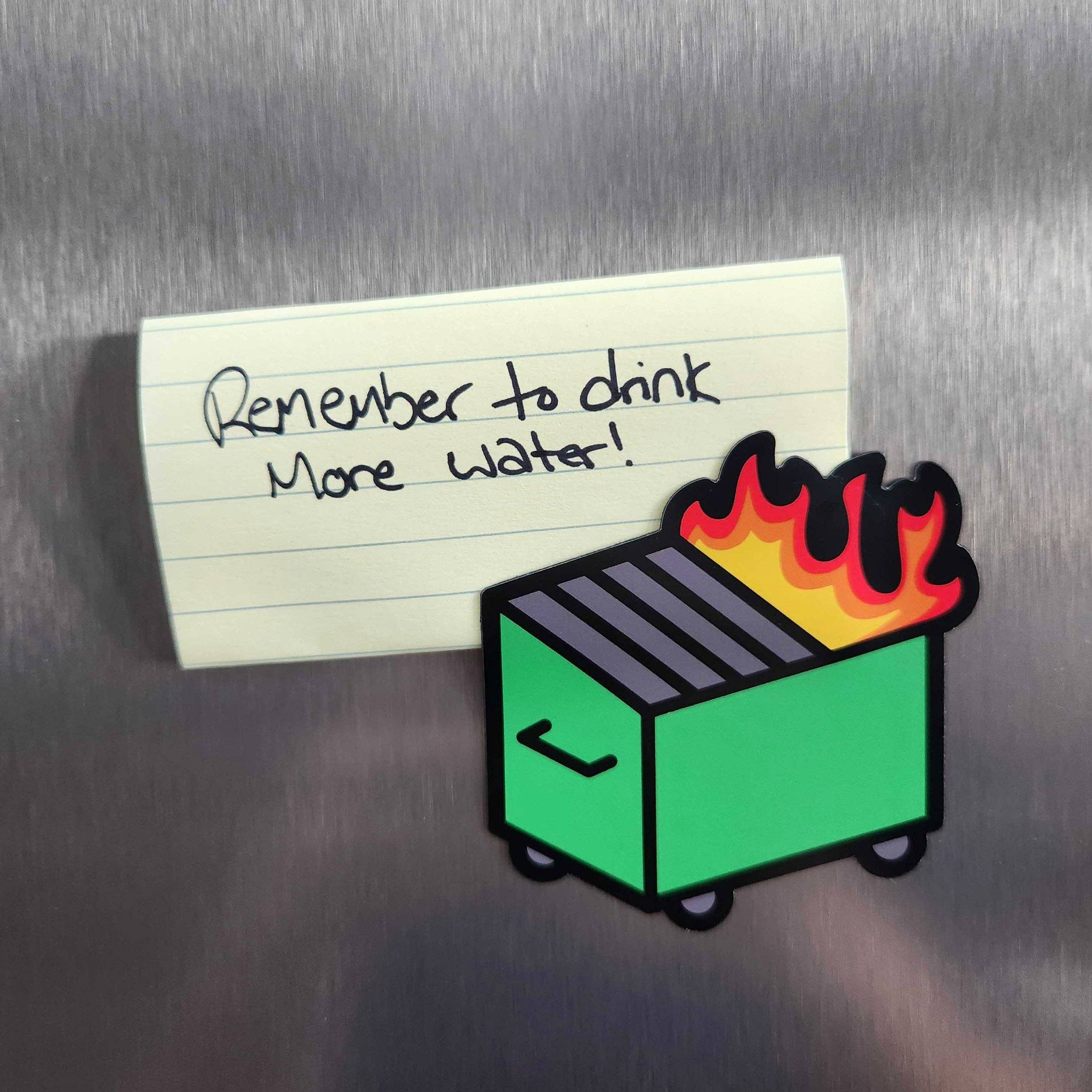 KP General Store - Wholesale Magnet - Dumpster Fire Magnet6