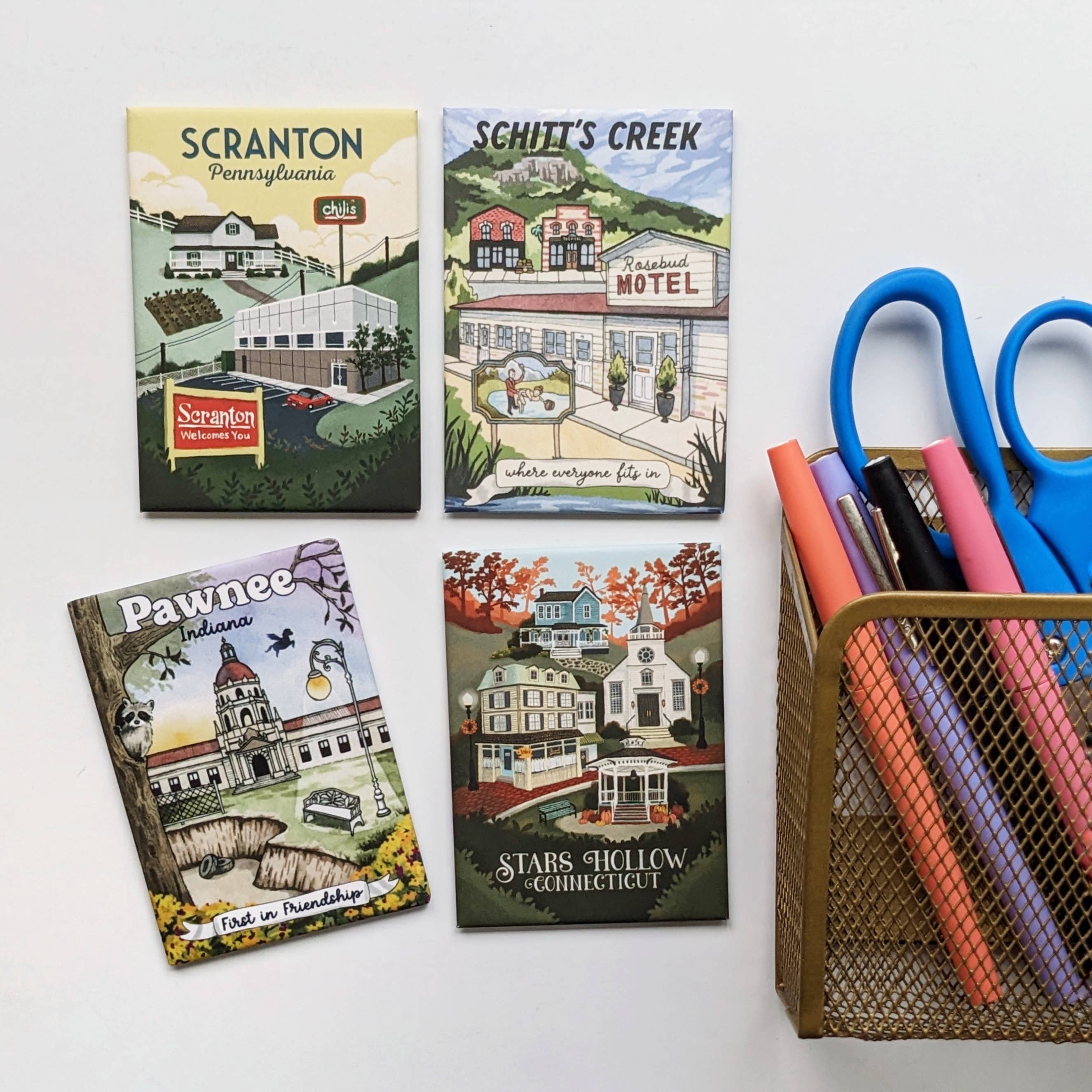 Papermill Creative - Wholesale Magnet - Schitt's Creek Souvenir Magnet2