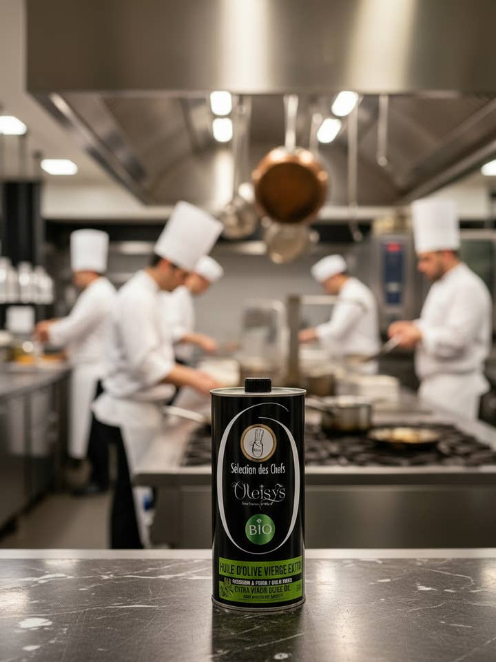 Bio-Picholine-Olivenöl - 75 cl Oleisys® Metallkanister für den Großhandel von Oleisys