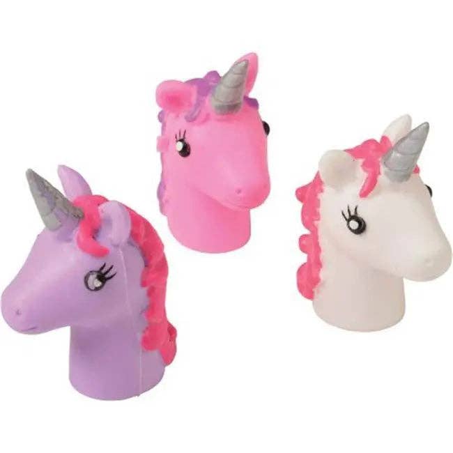 Unicorn Finger Puppets for wholesale by Party Expo, LLC