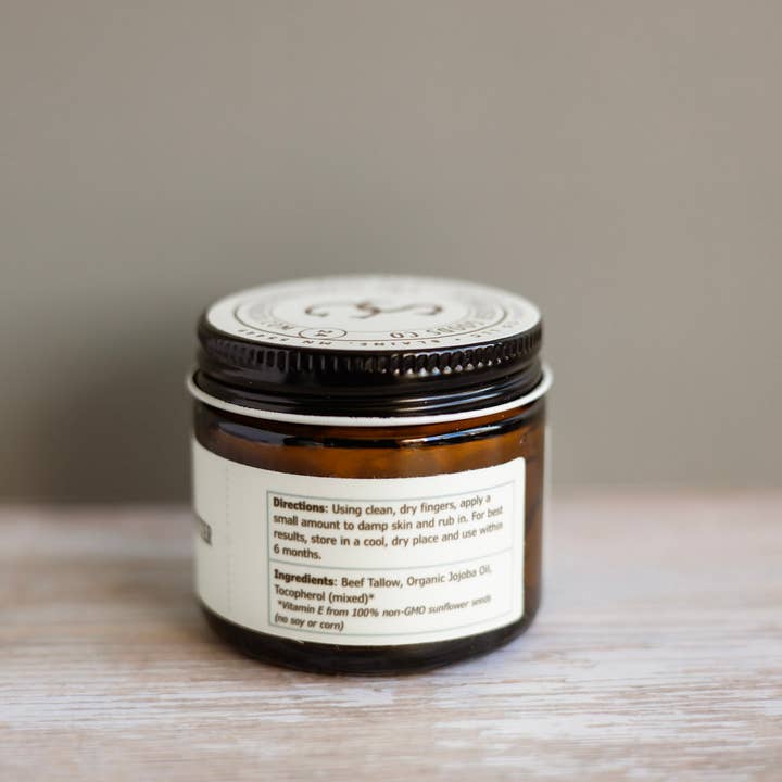 Schneider Goods Co - Wholesale Body Balm/Butter - Unscented Tallow Face & Body Butter1