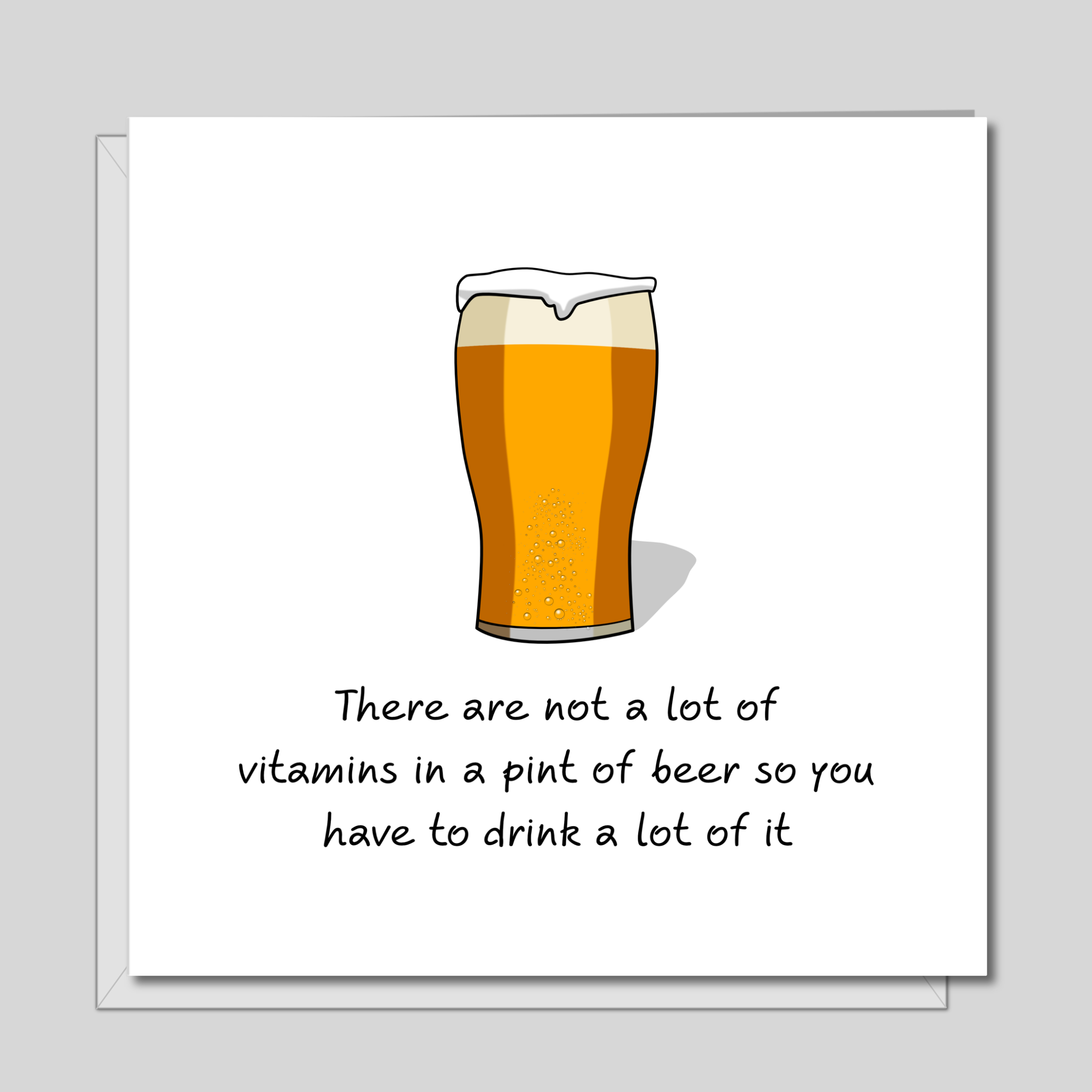 Swizzoo Cards – wholesale Birthday card – Beer Birthday Card, Friendship card, Boy Friend card beer card. All occasion card. Funny, humorous and fun. Handmade. By Swizzoo G41