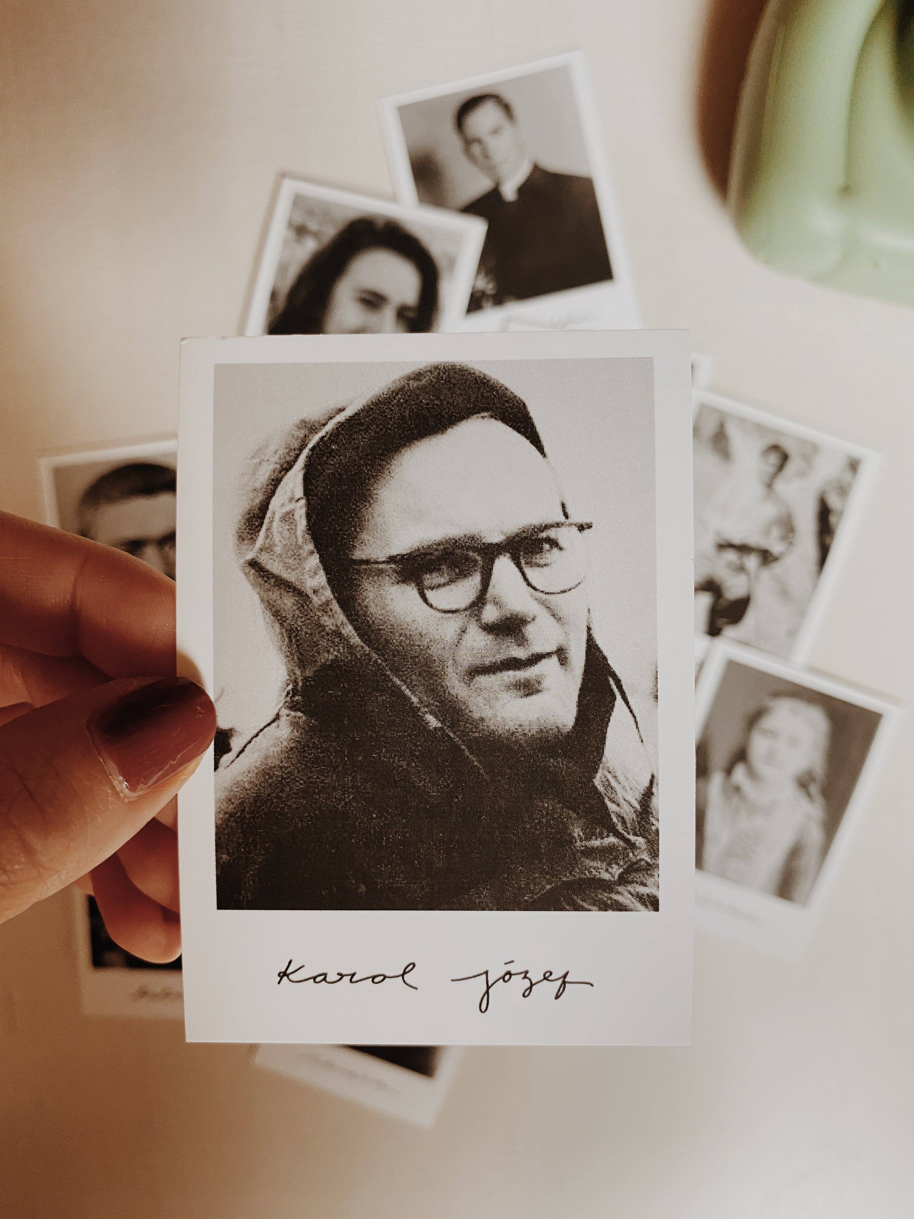 January Jane Shop - Wholesale Religious Card - Saint Polaroid Minis1