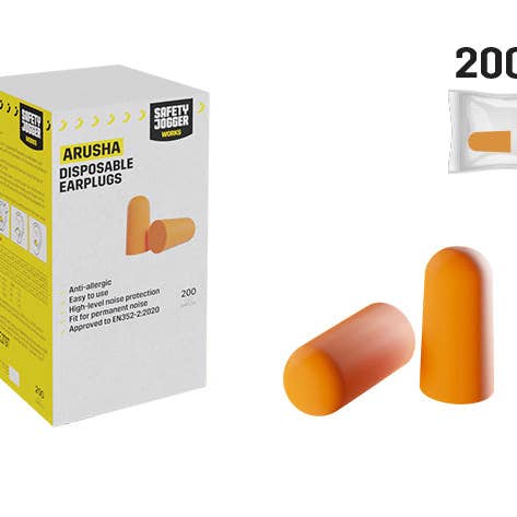 ARUSHA ørepropper 200 stk for engroshandel hos VENTURAXPRO