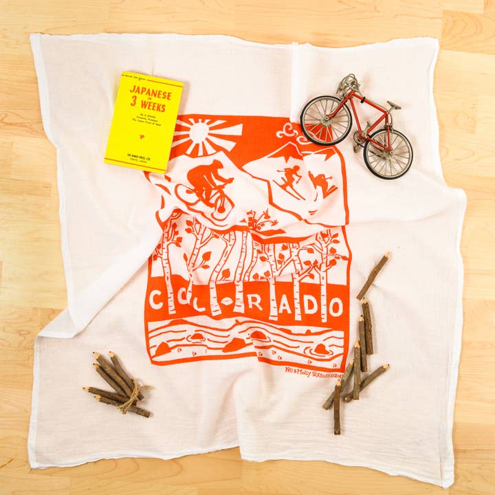 Mjöl säck maträtt handduk - Colorado för wholesale av Kei & Molly Textiles, LLC