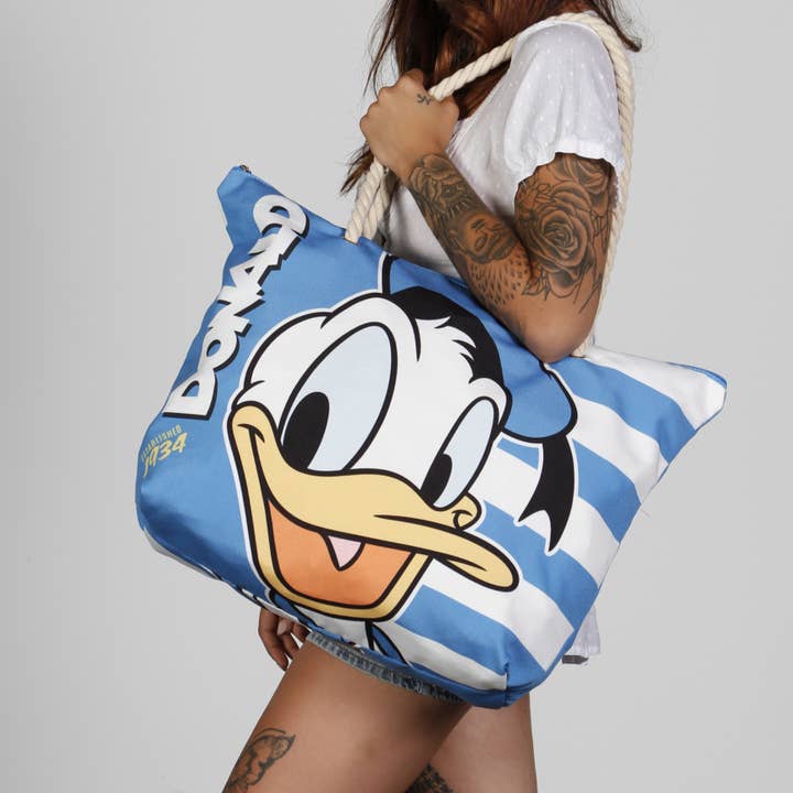 KARACTERMANIA – wholesale Beach bag – Disney Donald Duck Sailor-Soleil Beach Bag, Blue
