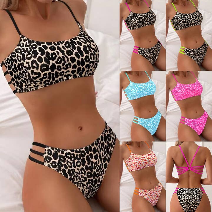 LEOPARD PRINT BIKINI SET - SEXY SWIMSUIT_CWMW0905 for wholesale by ACCITY