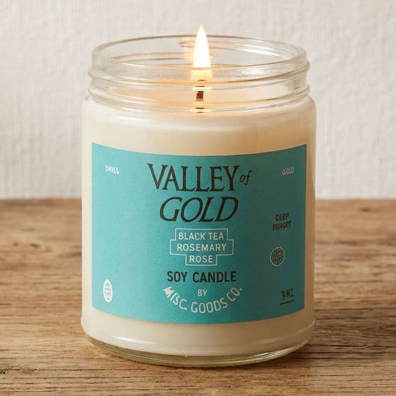 Vela de soja Valle de Oro para venta al por mayor de Misc Goods Co.