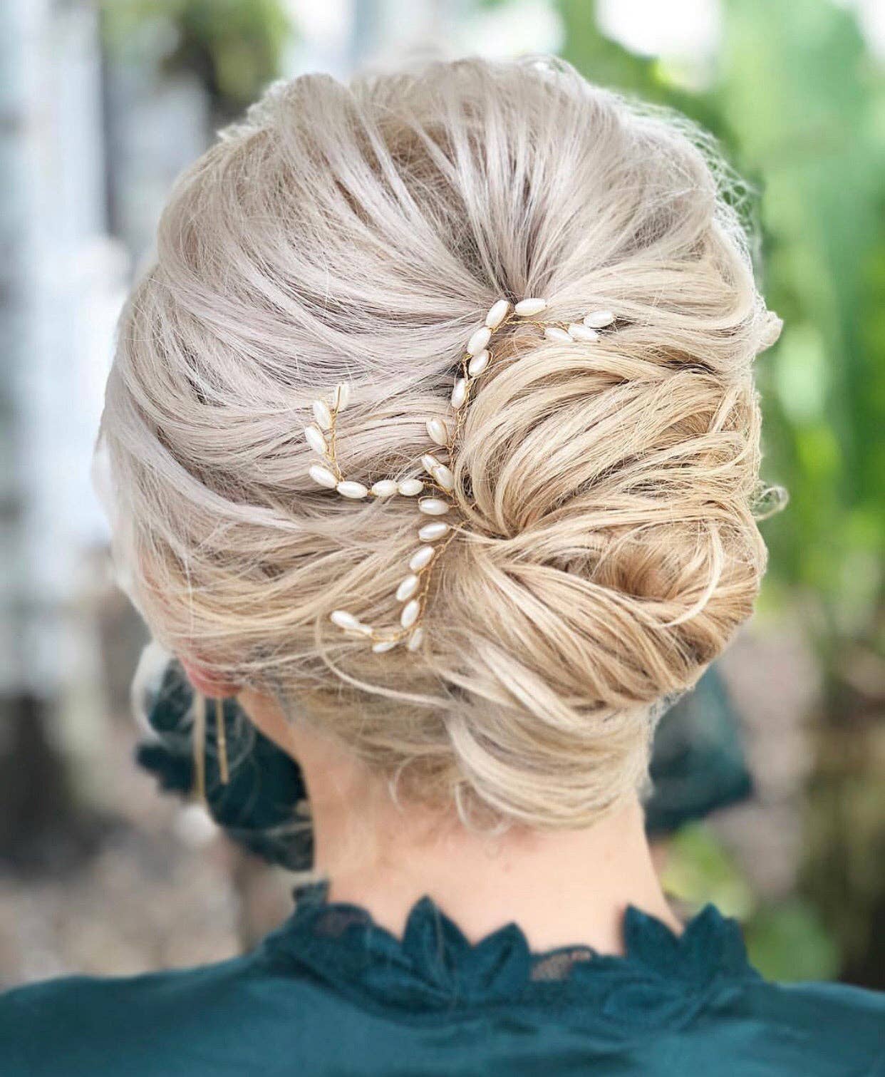 Pink Pewter - Vente Épingles à cheveux - Zara - Arbre tissé de perles (2pc)8