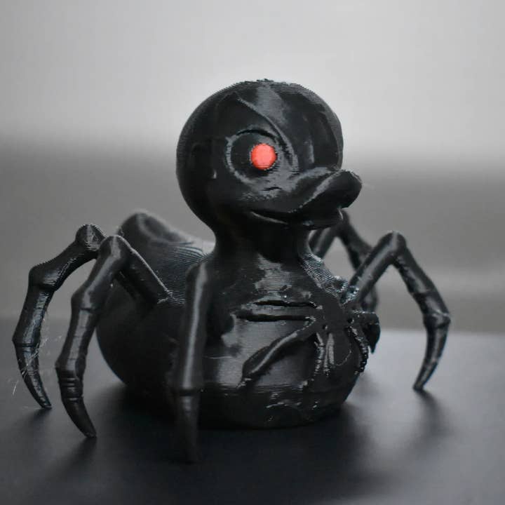 Great American Designs - Wholesale Fidget Toy - Kids - Spider Duck, Halloween, 3D Printed, Halloween Decor