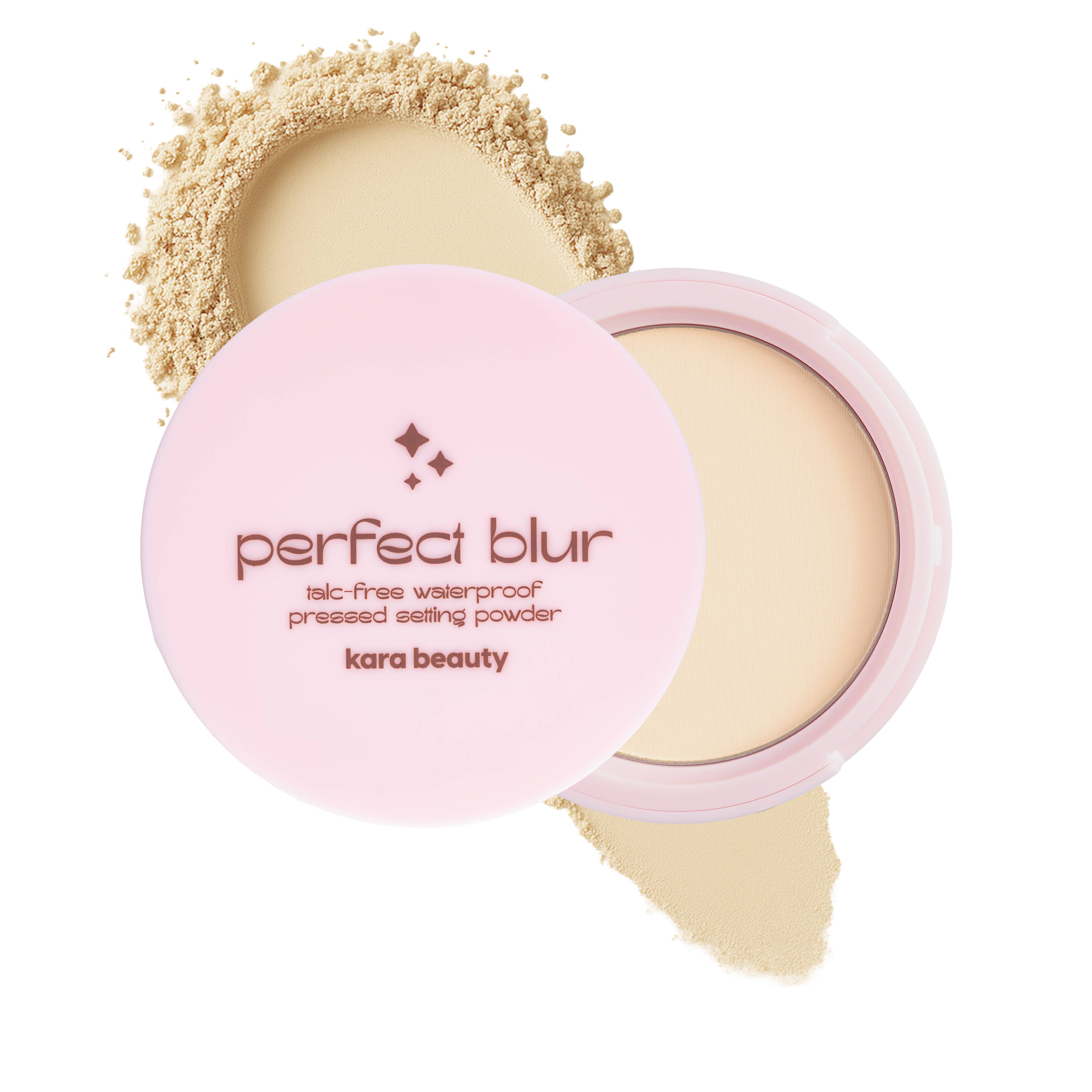 Kara Beauty - Wholesale Makeup Setting Spray/Powder - Perfect Blur Pressed Powder Display Set4