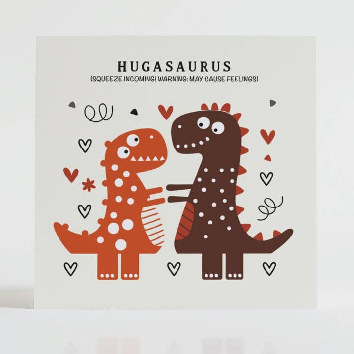 Hugasaurus for wholesale by Brilliantly Brave