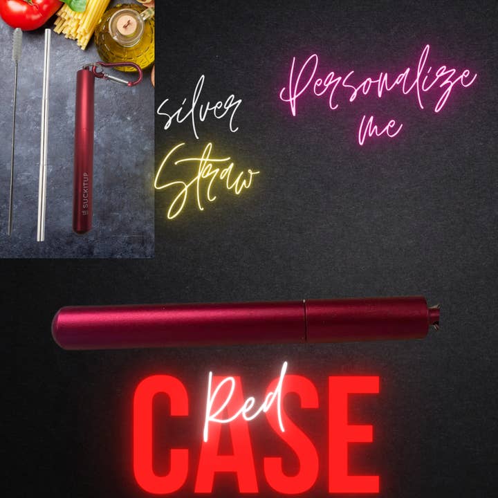 Suck It Up Straws - Wholesale Drinking straw - 3n1 Telescopic Straws with Case and Telescopic Cleaning Brush7