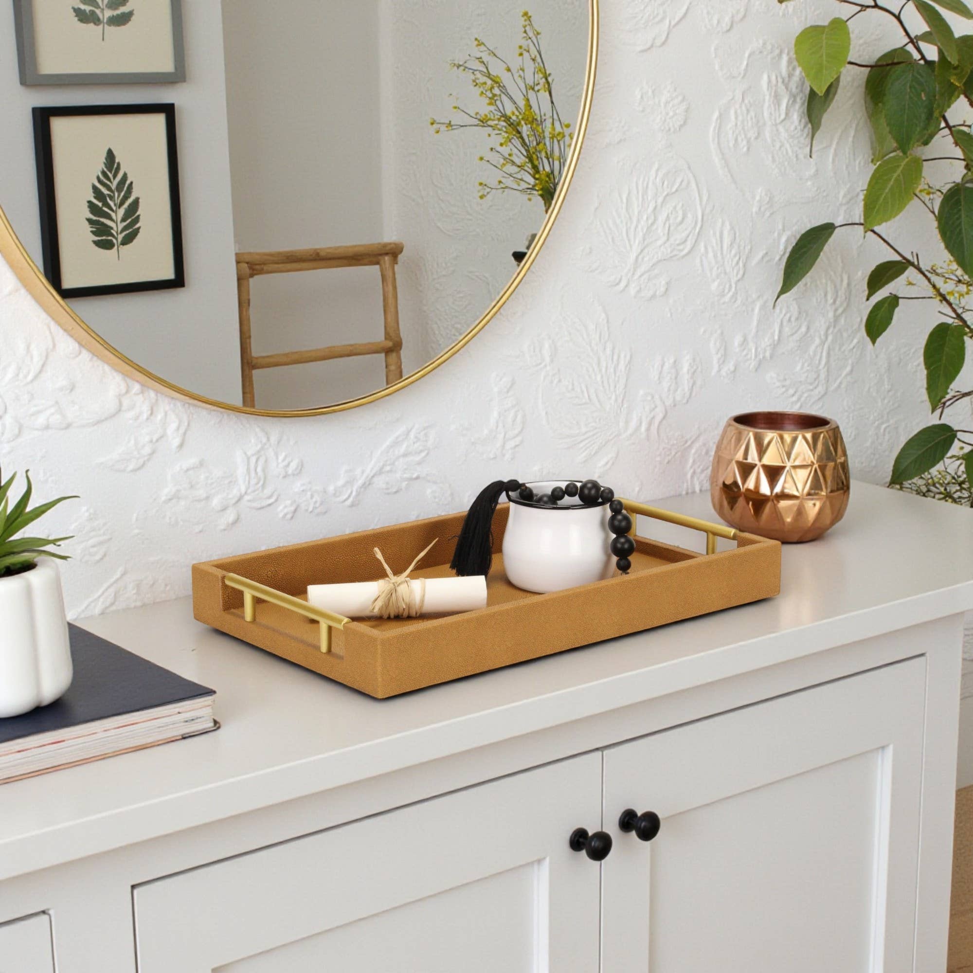 Cheungs Home Decor - Vendita all'ingrosso Vassoi decorativi - Vassoio in vinile Lusan18