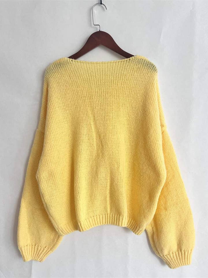 Flarix - Wholesale Knit Sweater - Women's - fluffy cardigan for women, boho layering sweater31