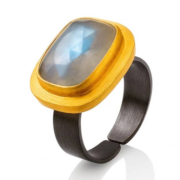BANI Moonstone Ring for wholesale by Isabel Lamadrid