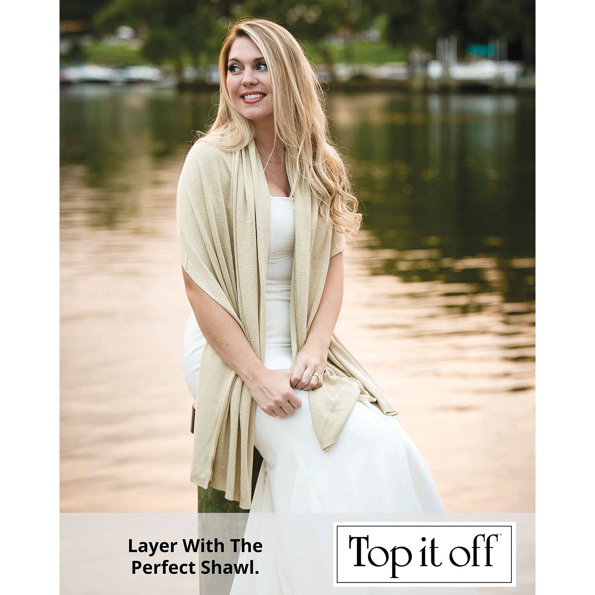 Top It Off - Wholesale Wrap - Women's - Ari Bamboo Shawl Wrap – Lightweight, Soft & Versatile Layer18