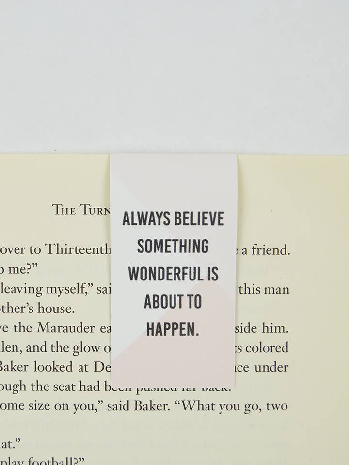 Wonderful Magnetic Bookmark for wholesale by IMPAPER