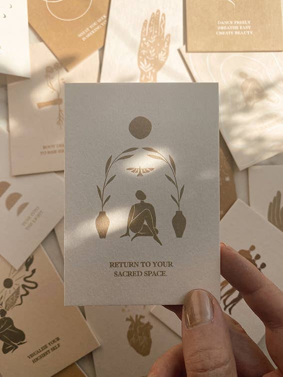 Anna Cosma - Wholesale Tarotkaarten - Vertrouw op je innerlijke visie - set van 17 affirmatiekaarten4