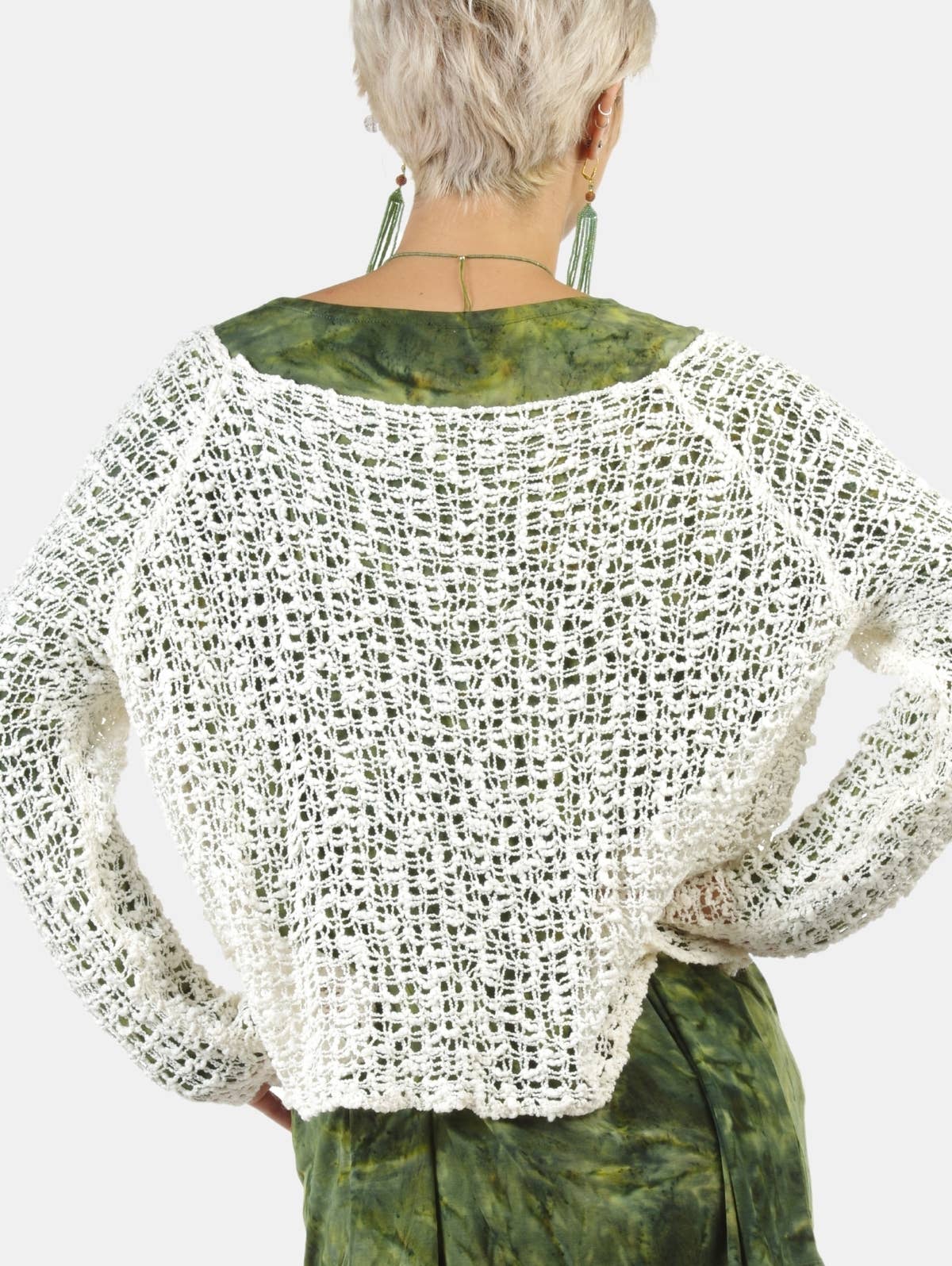 Hands To Hearts - Wholesale Tunic - Women's - Crocheted Long Sleeve Soul Warmer44