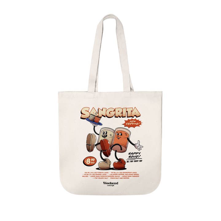 Saco de Primavera Orgânico Sangrita por atacado de Weekend Concept