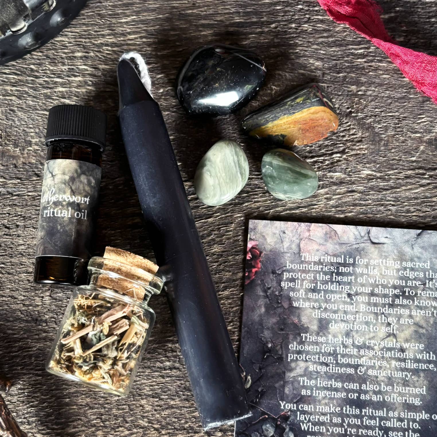 of Forest and Fae – wholesale Meditation supplies – Boundaries Spell Kit • Witchcraft Protection & Sacred Space4