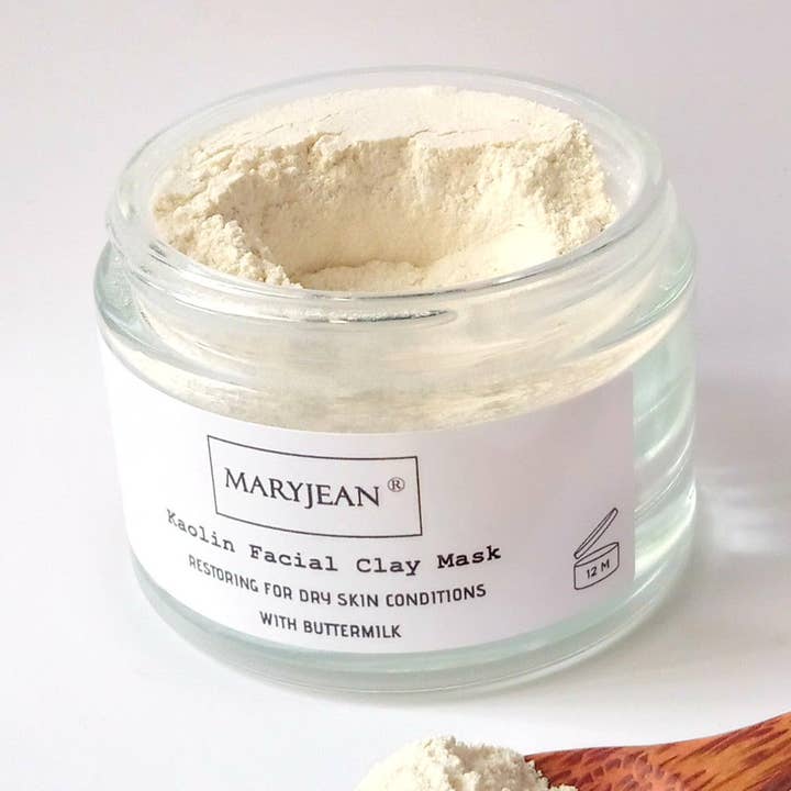 Restoring Kaolin Clay Facial Mask For Dry Skin Conditions for wholesale by Mary Jean