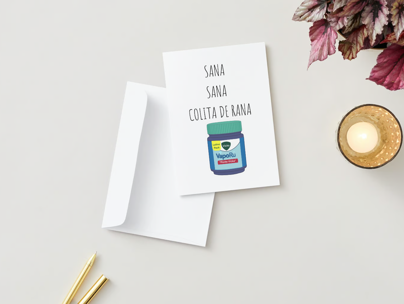 MPB Stationery - Wholesale Season's Greetings Card - Sana Sana Colita De Rana2