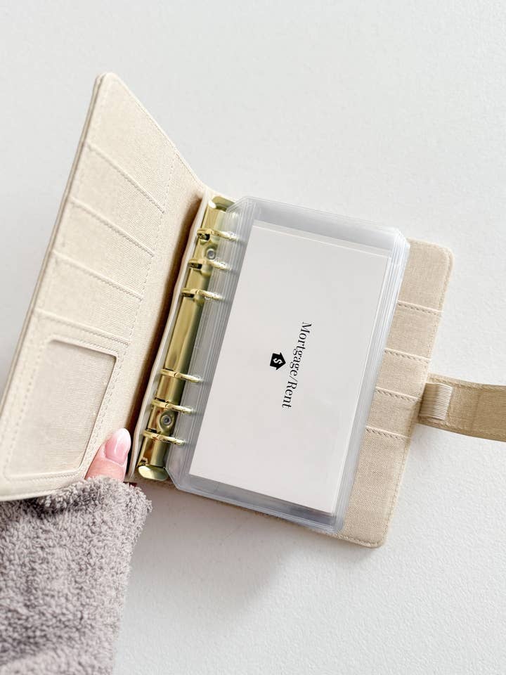 Linen Binder Bundle + Sinking Funds for wholesale by Christina Loves Planning