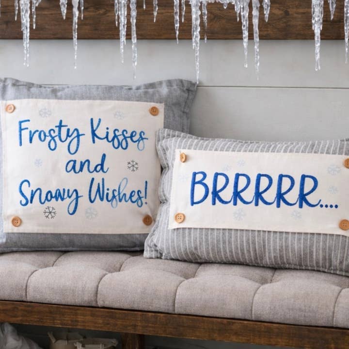 PillowPanels - Wholesale Throw/Decorative Pillow - CHARCOAL/CREAM STRIPES: PILLOW ONLY (with insert) 41