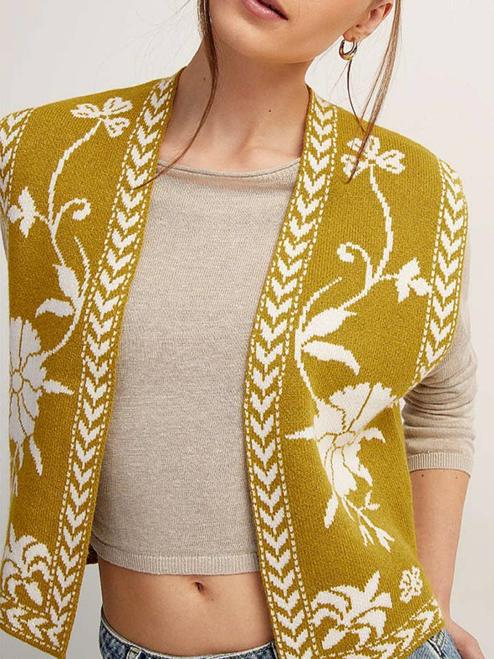 Sleeveless Knitted Vest Top for wholesale by Wholesalesir