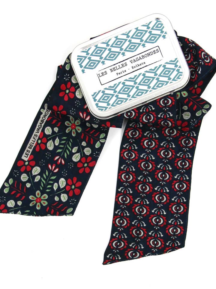 Ludmila Marine Headband for wholesale by Les Belles Vagabondes