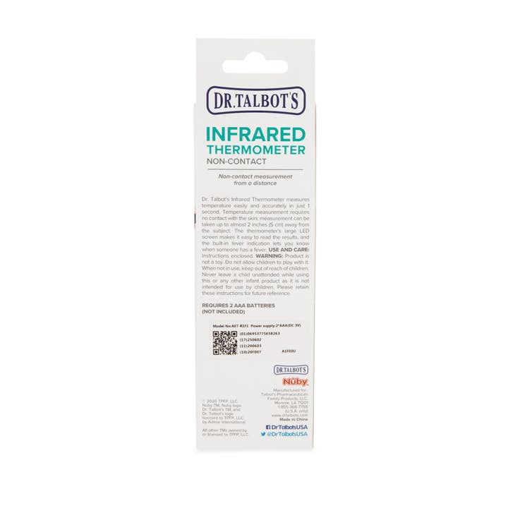 Dr. Talbot's - Wholesale Thermometer - Dr. Talbot's Non-Contact Infrared Thermometer in Black