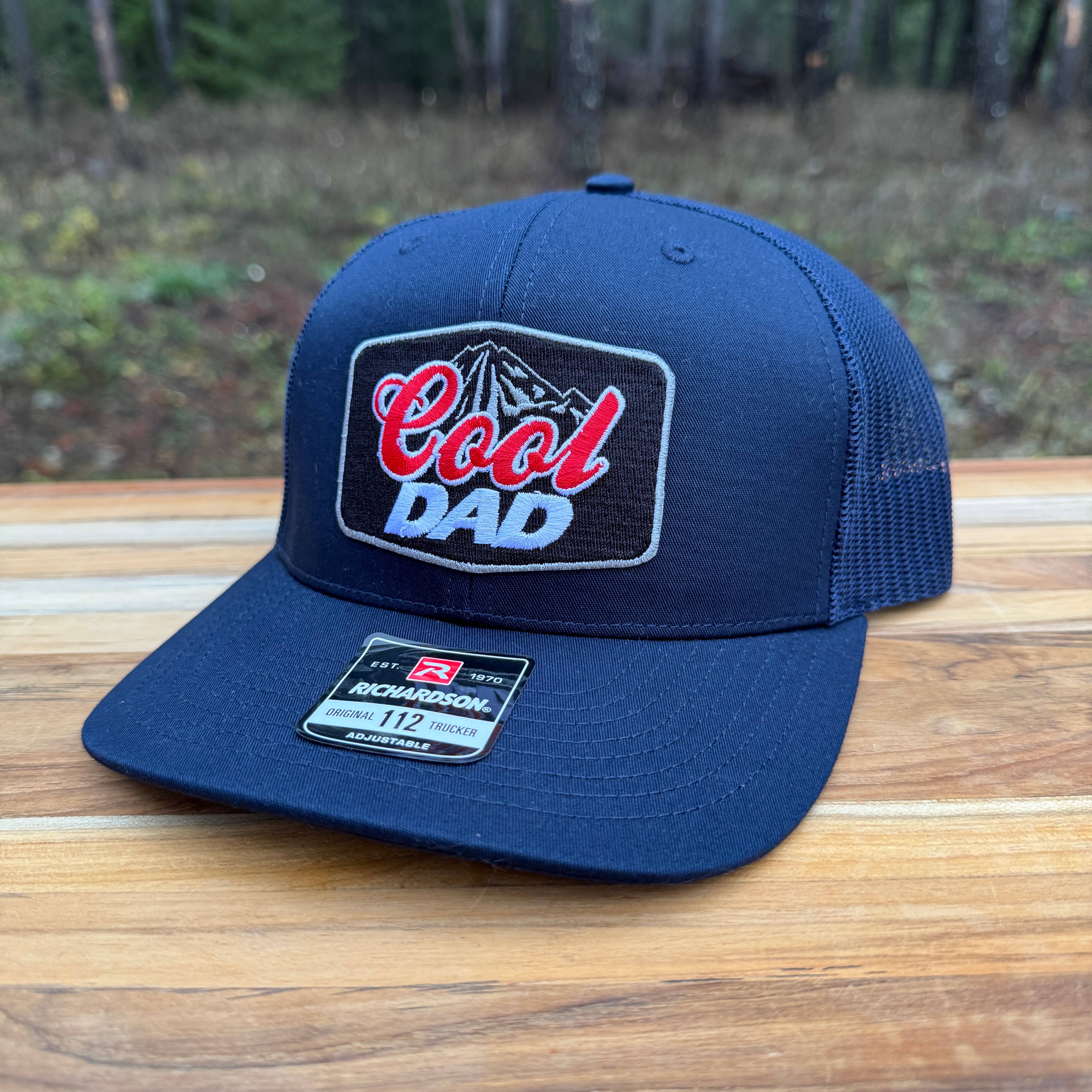 208 Tees - Vente Casquette trucker – homme - Casquette Snapback Cool Dad | Écusson en cuir | Trucker