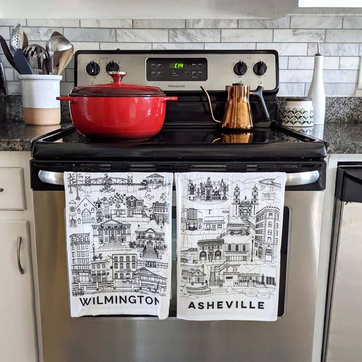 Papermill Creative - Wholesale Tea Towel - Wake Forest, North Carolina cotton tea towel4