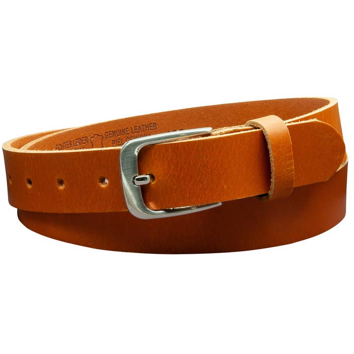 30 mm bälte tillverkat i Tyskland EH317-VL-Cognac för wholesale av A-Venten GmbH