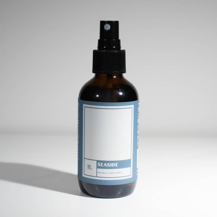 Seaside Room + linnespray för wholesale av Redwood Candle Co.