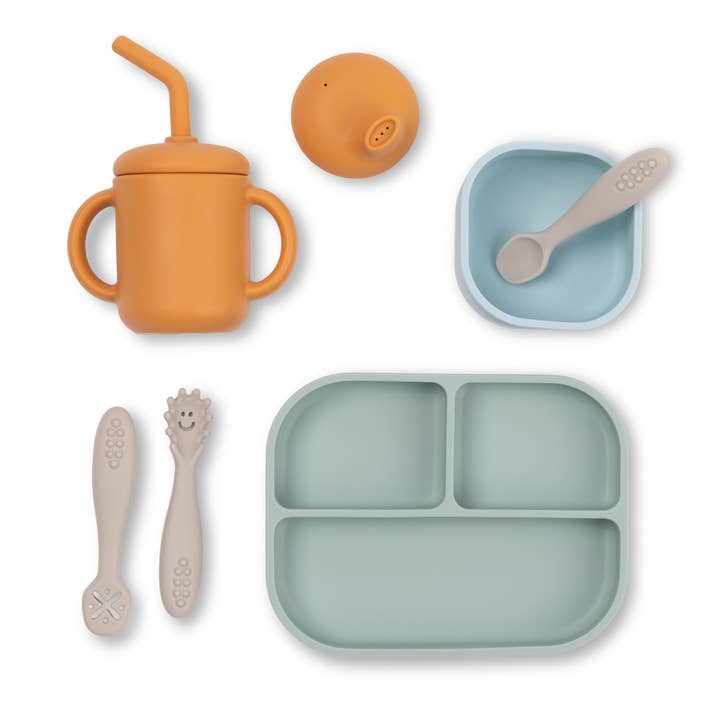 Grassy Field Learn to Eat Beginner Bundle for wholesale by Bella Tunno