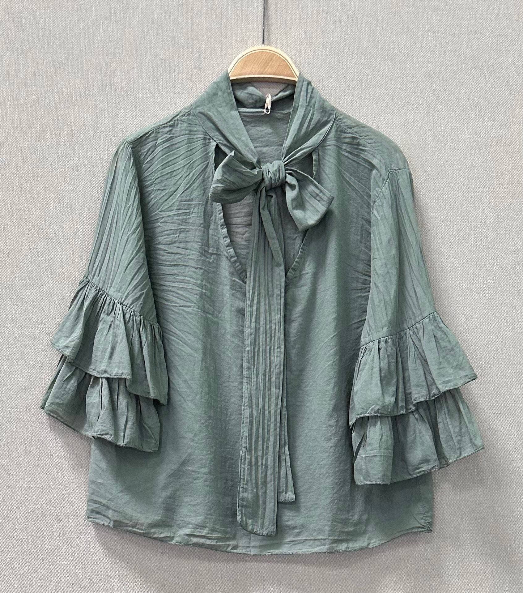 SWEET MAGIC MODA Y COMPLEMENTOS - Wholesale Blouse - Women's - FRENCH SLEEVE BLOUSE1