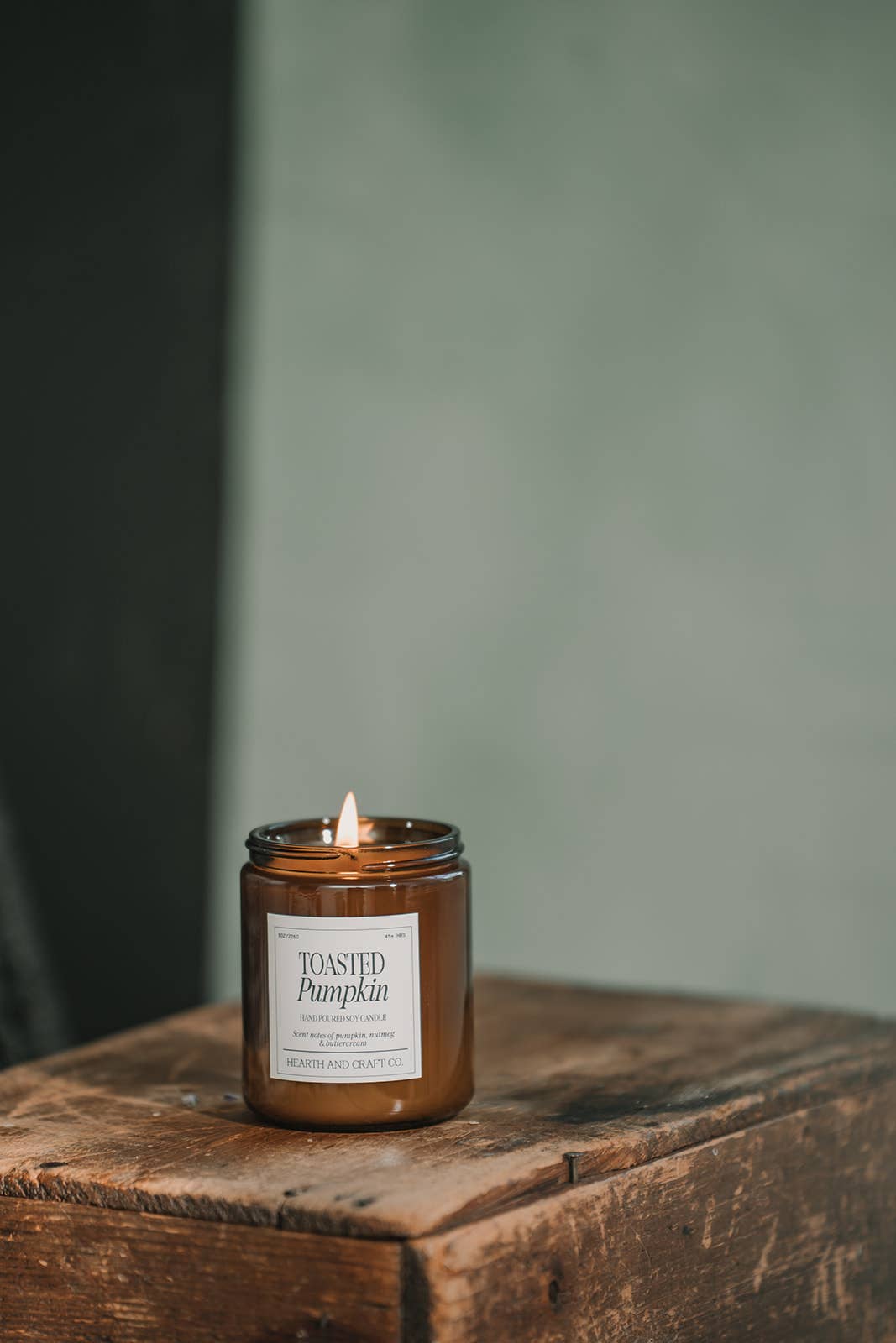 Hearth and Craft Candle Co. - Wholesale Jar/Filled Candle - TOASTED PUMPKIN13