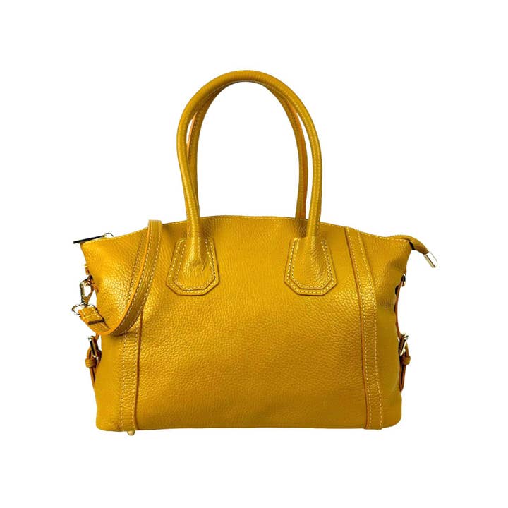 Chenson & Gorett - Wholesale Top Handle Bag - Women's - Small Model Italian Leather Bag for Women. Promo6